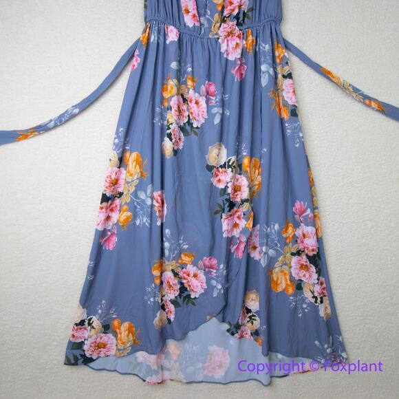 New! City Chic *flawed* Florence Dress grey plus size 14 - Picture 6 of 16